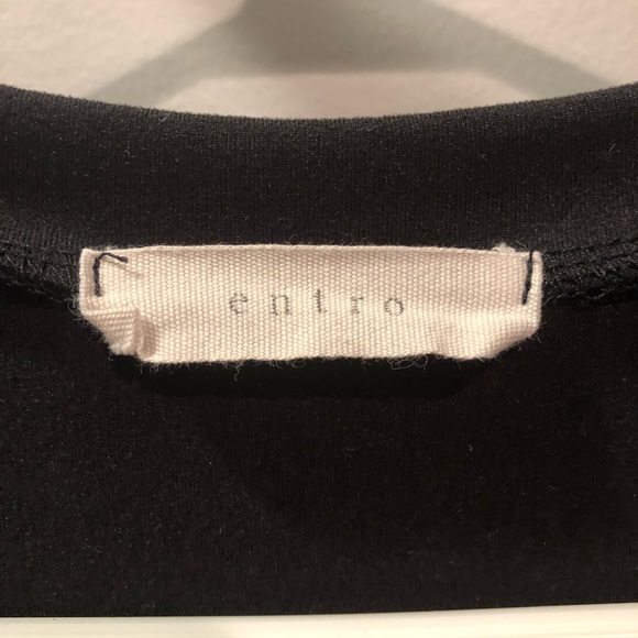 black peplum shirt - Picture 2 of 3